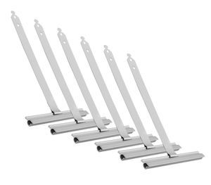 BAUHELD® Rolladen Aufhängefeder [6 Stück] - Aufhängefedern in 205mm Maxi