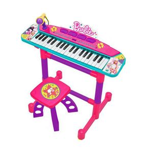 Elektronisches Klavier Barbie Hocker