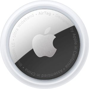 Apple AirTag, Silber, Weiß, iOS 14.5, IP67, CR2032, 1 Stück(e), 3,19 cm