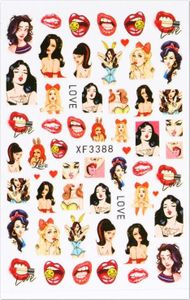 Cupio Nail Art Tattoo Love XF3388