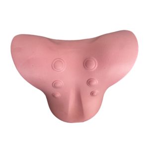 Nackenstrecker Orthopädisch Korrektur Kissen Neck Cloud Lindert Gelenkschmerzen und Korrigiert die Körperhaltung Nacken-Massagegerät Rosa