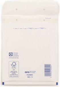 AROFOL CLASSIC Luftpolstertasche 3/C-13W, 150x215mm, für A5, weiß