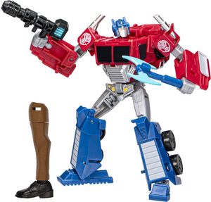 Transformers Deluxe Earthspark Optimus Prime Class Figur Rot Rot Einheitsgröße