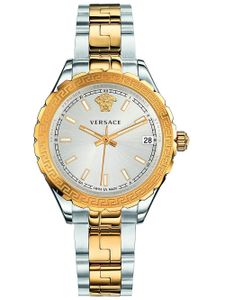 Versace Hellenyium Damenuhr rosegold Silber Gehäuse Silber Zifferblatt 35mm V12030015