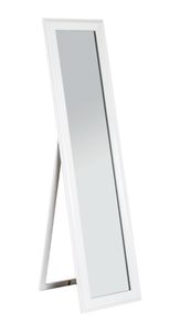 Haku Standspiegel, weiß - Maße: 40 cm x 49 cm x 156 cm; 18371