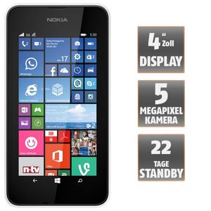 Nokia Lumia 530 - Single-SIM - Dark Grey