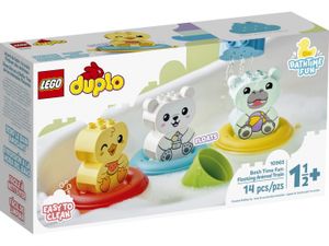 LEGO 10965 DUPLO Schwimmender Tierzug mit Badeente, Nilpferd und Eisbären