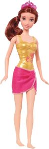 Mattel X9386 Bade Schönheiten Disney Prinzessin Arielle Belle Cinderella Rapunzel: Farbe: Belle