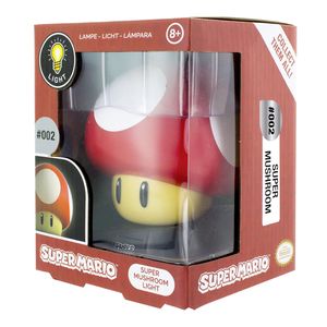 Paladone Products Super Mario 3D Lampe Power-Up Pilz 10 cm PP4375NN