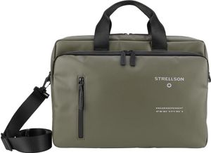 Strellson Stockwell 2.0 Charles Briefbag mhz Herren Umhängetasche Querformat khaki