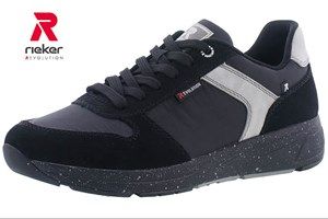 Rieker Evolution 07002-00 black/black/cement/black Tenisky nízke HW 23/24, Spocc:43