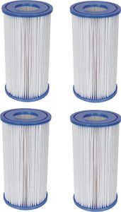 4x Bestway Filterkartusche Gr.3 für Quick Up Pool Filterpatrone 58012