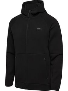 Hummel Hmltech Fleece Regular Zip Hoodie - black, Größe:XXL