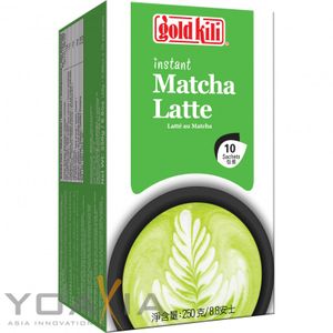 250g GOLD KILI Instant MATCHA Latte Getränk / Matcha Latte 10 Beutel á 25g