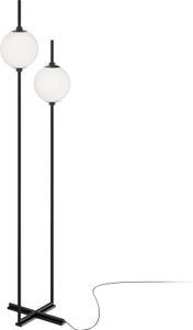 Maytoni The Sixth Sense LED stojací lampa, stojací lampa 2x 12W černá teplá bílá