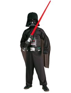 Kinder Star Wars Darth Vader Kostüm Größe L 8-10 Jahren, ohne Lichtschwert.