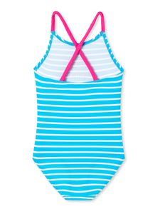 Schiesser Kleinkinder Mädchen Badeanzug Mädchen Zoe´s Cool Summer Aq hellblau 104