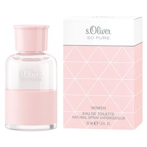 s.Oliver SO PURE Women Eau de Toilette, 30 ml: Parfüm Damen EdT Natural Spray
