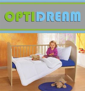Holiday Heimtex OptiDream Mikrofaser-Baby-Bettenset 100x135/40x60 cm