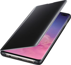 Samsung Clear View Cover für Galaxy S10+ schwarz Handyhülle Schutzhülle