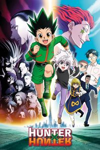 Hunter X Hunter - Keyart Running - Manga Anime - Poster - 61x91,5 cm