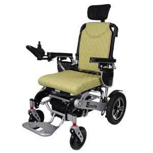Eroute 8000S Elektro-Faltrollstuhl Elektrorollstuhl Rollstuhl – 500W Rollstuhl – bis zu 130 kg, grün