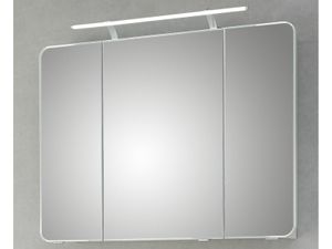 Spiegelschrank Badspiegel Spiegel Badschrank Badezimmer Badmöbel "Maire I" Polarweiß-Hochglanz