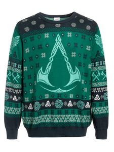Assassins Creed Strickpullover Weihnachten Valhalla Symbol S