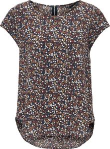 Print Kurzarm Bluse Basic Rundhals Blouse Shirt Oberteil ONLVIC | 44 Print Kurzarm Bluse Basic Rundhals Blouse Shirt Oberteil ONLVIC | 44