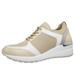 La Strada Damen Sneaker in Beige, Größe 38