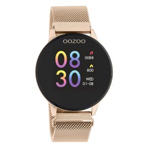 Oozoo Damen Armbanduhr Smartwatches Multifunktion Metall rosegold UOQ00117