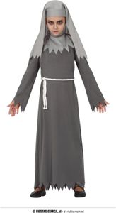 Gothic Nonne Kostüm für Mädchen, Größe:98/104