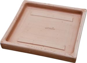 Untersetzer Pflanzteller Terrakotta ECKIG 28cm