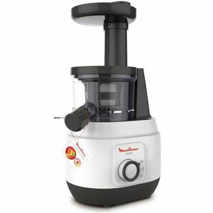 Moulinex ZU150110, Langsamer Entsafter, Schwarz, Weiß, Weiß, 80 RPM, 0,8 l, 1 Stück(e)