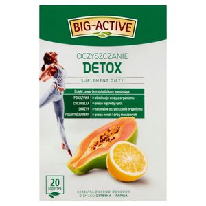 Big-Active Detox Cleansing Herbal & Fruit Tea 40 G (20 X 2 G) Nahrungsergänzungsmittel