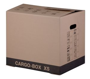 10x Umzugskarton 455x345x380mm Umzugskiste Bücherkarton Faltkarton 1-2-wellig extra stabil
