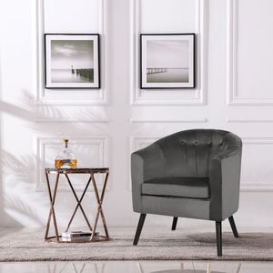 √Chesterfield Sessel Loungesessel Cocktailsessel Armsessel, Wohnzimmer Möbel (Einzelsofastuhl )|Dunkelgrau