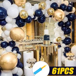 61ks balónikov Latexový balónový oblúk Narodeniny Narodeninová girlanda Svadobná párty