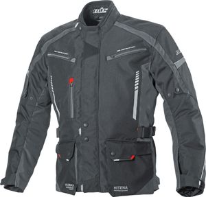 Büse Torino II Motorrad Textiljacke, schwarz/dunkelgrau, XL