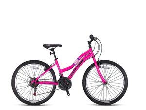 24 Zoll Kinder Fahrrad Mädchen MTB Kinderfahrrad Mädchenfahrrad Mountainbike Mädchenrad Rad Bike 21 Gang SWAN LADY ROSA PINK