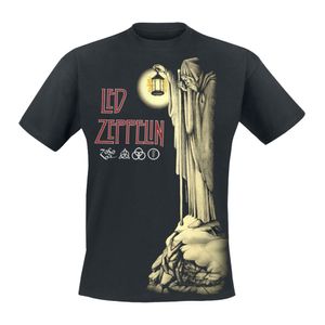 Led Zeppelin - Tričko pro muže/dámy Unisex HE1816 (L) (Černá)