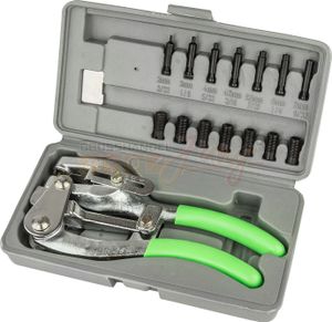 Blech-Lochzangen-Set im Koffer