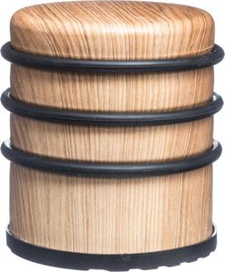 5 five simply smart - Hoher türstopper mit naturholzeffekt