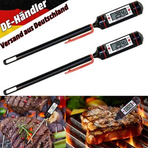 2x Digital Thermometer Bratenthermometer Fleischthermometer Kochthermometer LCD Grill BBQ Fleisch