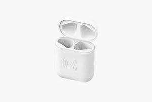 Cyoo Ladetasche für Apple Airpods (mit Kabel oder Wireless) - Weiss