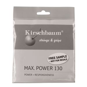 Kirschbaum Tennissaite Max Power  12m anthrazit, 105260217500016