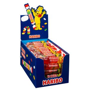 Haribo Roulette guma do żucia o smaku owocowym rolka 25g 50er display