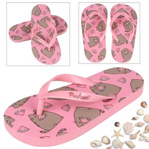 Pusheen Rosa Flip-Flops für ein Mädchen 31-32 EU