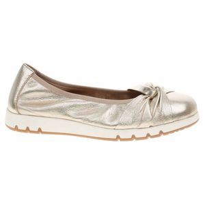 Caprice Damen Ballerinas 9-22163-42 Platin Metall 40