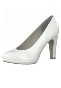 MARCO TOZZI Damen Pumps High Heels Lack 2-22412-26, Größe:38 EU, Farbe:Weiß